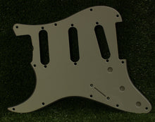 Load image into Gallery viewer, Standard Lefty Pickguard For 62 Strat For USA Mex Fender  - Parchment 3 Ply
