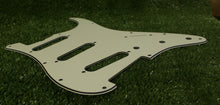 Load image into Gallery viewer, 68, 69 Pickguard For Fender Strat Pearl Back - Parchment
