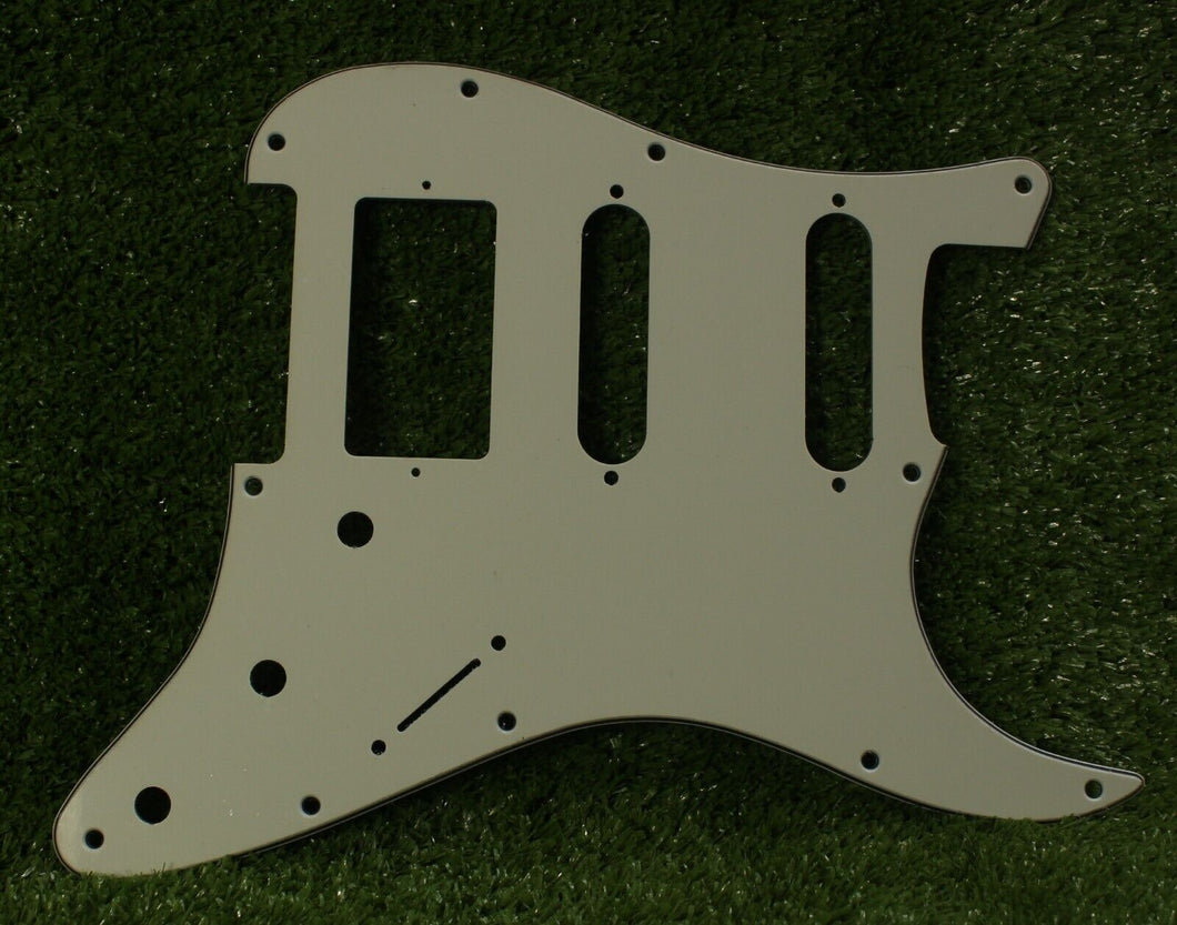 Pickguard For 64 Modern HSS Strat Humbucker Cover Version  - Parchment