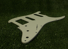 Load image into Gallery viewer, Pickguard For 64 Modern HSS Strat Humbucker Cover Version  - Cream
