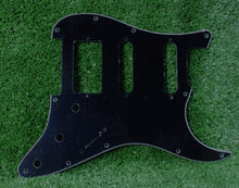 Load image into Gallery viewer, Pickguard For 64 Modern HSS Strat Humbucker Cover Version  - Black
