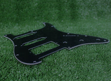 Load image into Gallery viewer, Pickguard For 64 Modern HSS Strat Humbucker Cover Version  - Black
