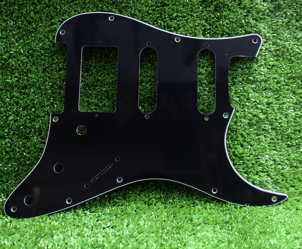 Pickguard For 62 HSS Strat Humbucker Cover Version  - Black