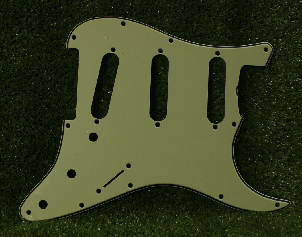 64 65 Pickguard Replacement For Fender Strat Wide Bevel - Mint Green