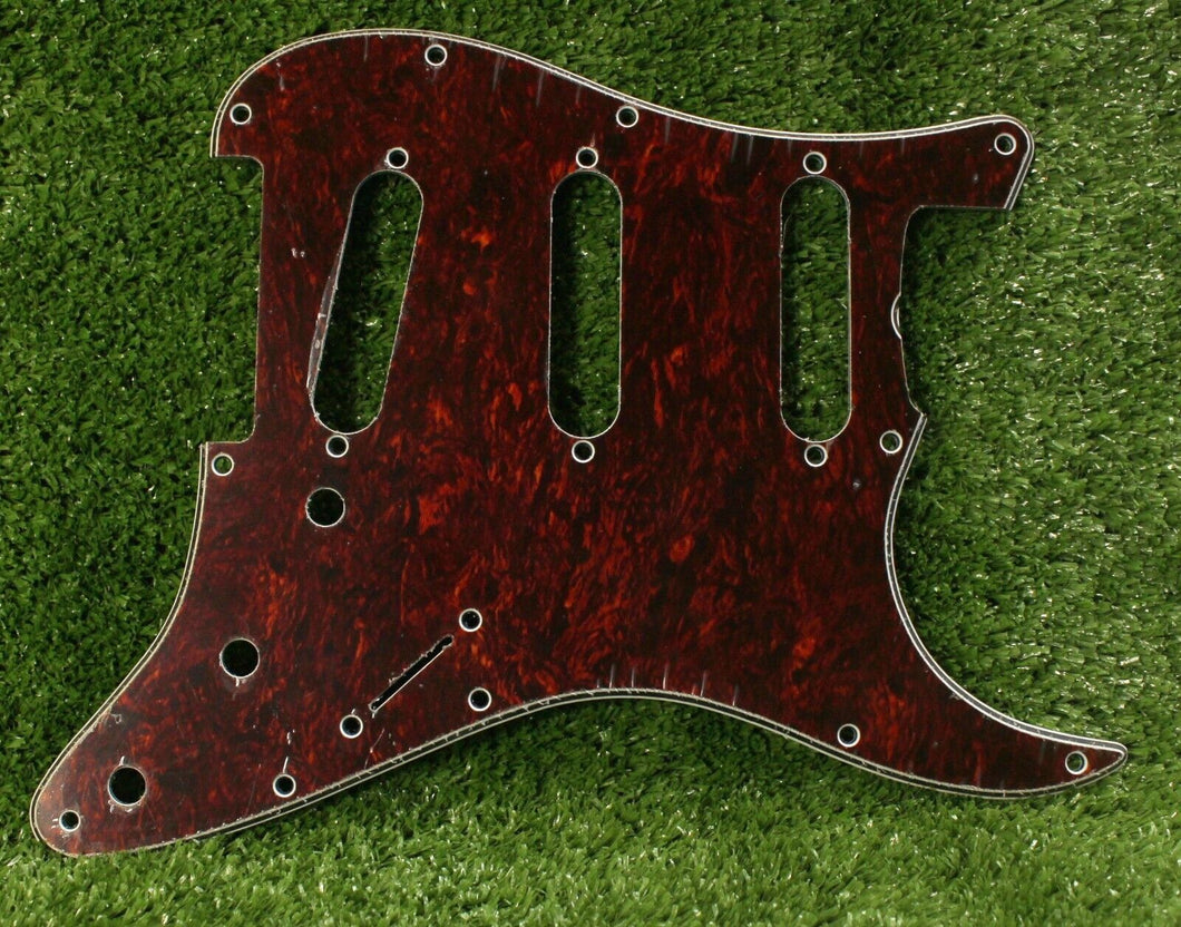 Standard Pickguard Replacement For Fender Strat  - Red Tortoise Shell