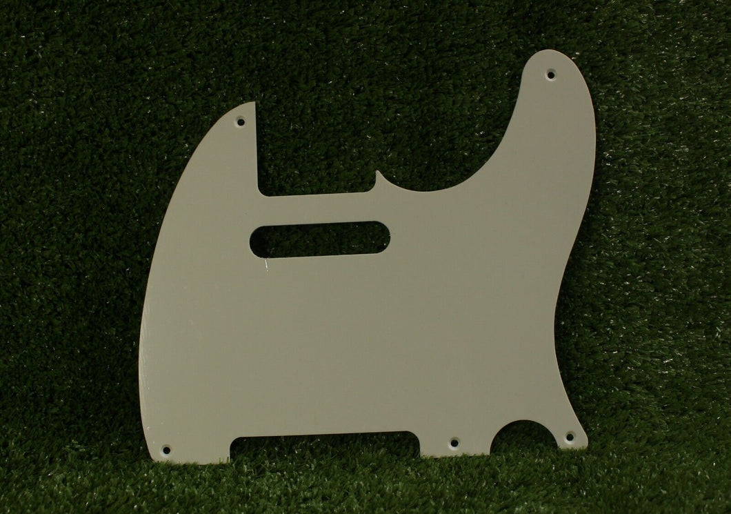 Telecaster Pickguard For Vintage 50s USA Fender Tele - Parchment 1 Ply 1.6mm