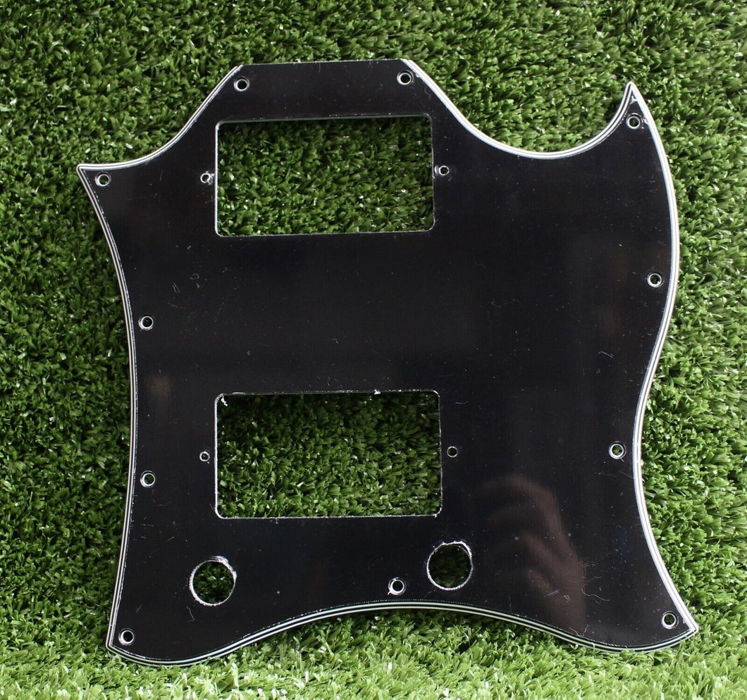 Full Face Pickguard For Gibson USA SG - 5 Ply Black