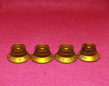 Load image into Gallery viewer, Aged Gold Bell Top Hat Les Paul Guitars (4)
