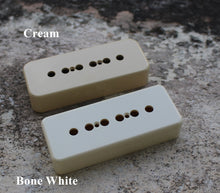 Load image into Gallery viewer, Montreux Guitars Vintage Bone White Soapbar P90 Pickup Cover 50mm
