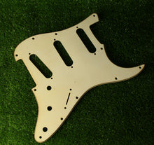 Load image into Gallery viewer, Aged 68 69 Voodoo Reverse Bridge Pickguard Pearloid Back For Hendrix Strat AGP15
