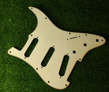 Load image into Gallery viewer, Aged 68 69 Voodoo Reverse Bridge Pickguard Pearloid Back For Hendrix Strat AGP15
