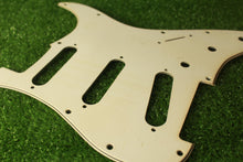 Load image into Gallery viewer, Aged 68 69 Voodoo Reverse Bridge Pickguard Pearloid Back For Hendrix Strat AGP15
