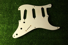 Load image into Gallery viewer, Aged Montreux 54-58  Pickguard For Fender Strat 8 Holes 1 Ply -  White AG04 2mm
