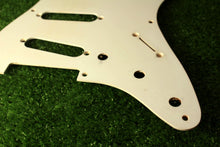 Load image into Gallery viewer, Aged Montreux 54-58  Pickguard For Fender Strat 8 Holes 1 Ply -  White AG04 2mm
