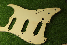 Load image into Gallery viewer, Aged 64 65 66 67 Pickguard For USA Strat  Vintage Cream 3 Ply  AGP10
