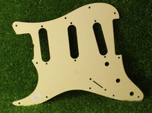 Load image into Gallery viewer, Aged 64 65 66 67 Pickguard For USA Strat  Vintage Cream 3 Ply  AGP10
