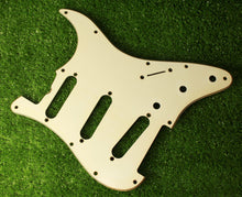 Load image into Gallery viewer, Aged 68 69 Pickguard Pearloid Back For Strat AGP19 - Aged White
