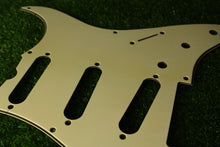 Load image into Gallery viewer, Aged 57 59 Pickguard For Fender Strat Wide Bevel 8 Holes Parchment White - AGP30
