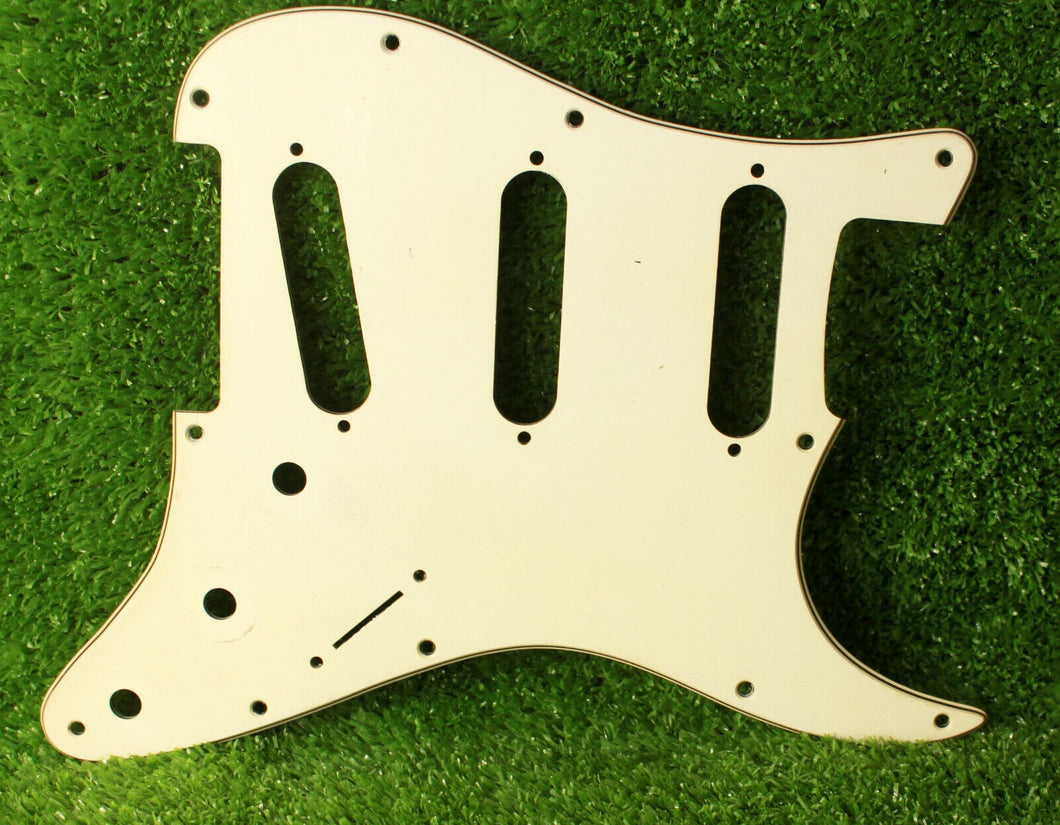 Aged 68 69 Voodoo Reverse Bridge Pickguard Pearloid Back For Hendrix Strat AGP21