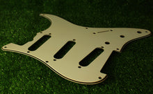 Load image into Gallery viewer, Aged 57 59 Pickguard For Fender Strat Wide Bevel 8 Holes Parchment White - AGP26
