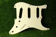 Load image into Gallery viewer, Aged Montreux 54-58  Pickguard For Fender Strat 8 Holes 1 Ply -  White AG03 2mm
