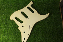 Load image into Gallery viewer, Aged 68 69 Voodoo Reverse Bridge Pickguard Pearloid Back For Hendrix Strat AGP17
