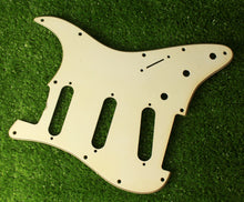 Load image into Gallery viewer, Aged 68 69 Voodoo Reverse Bridge Pickguard Pearloid Back For Hendrix Strat AGP17
