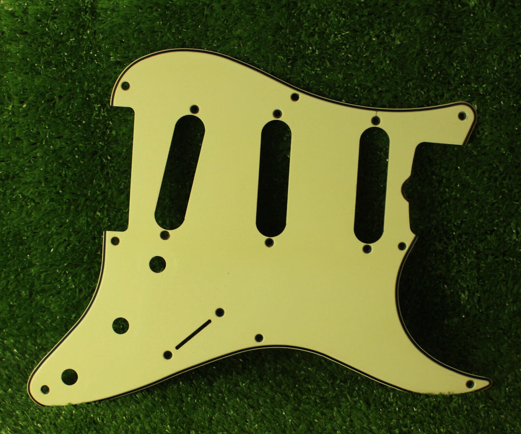 Aged 57 59 Pickguard For Fender Strat Wide Bevel 8 Holes Mint Green - AGP37