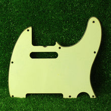 Load image into Gallery viewer, Aged 3 Ply 8 Hole 62 Pickguard For Telecaster Mint Green -  AGP067
