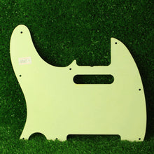 Load image into Gallery viewer, Aged 3 Ply 8 Hole 62 Pickguard For Telecaster Mint Green -  AGP067
