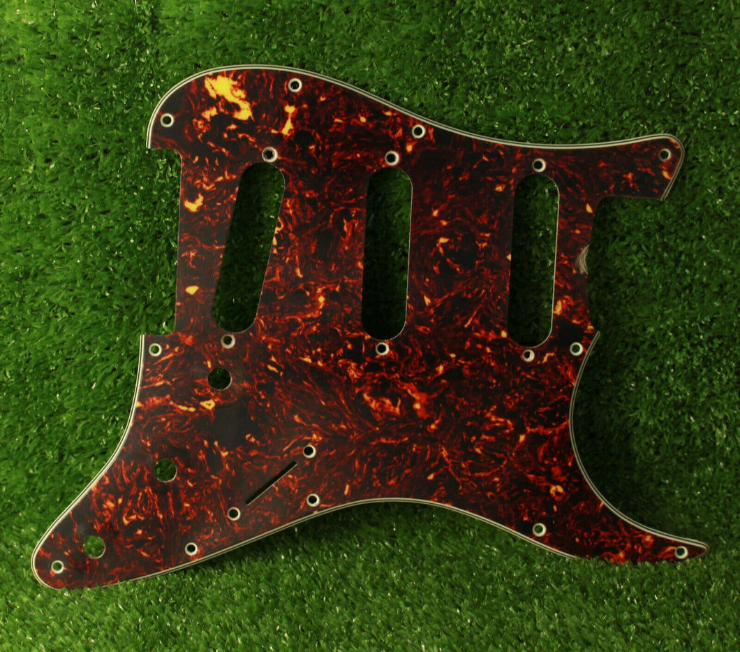 Aged 64 65 66 67 Pickguard For Strat Tortoise Shell Celluloid Top 4 Ply AGP59