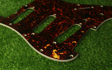 Load image into Gallery viewer, Aged 64 65 66 67 Pickguard For Strat Tortoise Shell Celluloid Top 4 Ply AGP59
