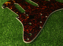 Load image into Gallery viewer, Aged 64 65 66 67 Pickguard For Strat Tortoise Shell Celluloid Top 4 Ply AGP59
