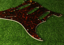 Load image into Gallery viewer, Aged 64 65 66 67 Pickguard For Strat Tortoise Shell Celluloid Top 4 Ply AGP59
