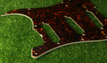 Load image into Gallery viewer, Aged 64 65 66 67 Pickguard For Strat Tortoise Shell Celluloid Top 4 Ply AGP59
