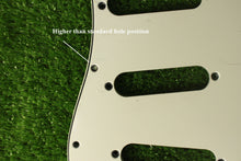 Load image into Gallery viewer, B Stock 64 65 66 67 Pickguard For Strat White 3 Ply
