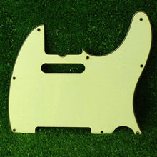 Load image into Gallery viewer, B stock Aged 3 Ply 8 Hole 62 Pickguard For Telecaster Mint Green -  AGP069
