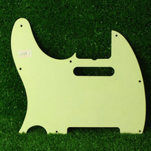 Load image into Gallery viewer, B stock Aged 3 Ply 8 Hole 62 Pickguard For Telecaster Mint Green -  AGP069
