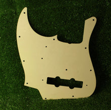 Load image into Gallery viewer, Aged Vintage Jazz Bass Pickguard For USA Fender -  Cream Wide Bevel 3 Ply AG107
