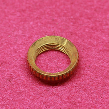 Load image into Gallery viewer, Aged Montreux Guitars Toggle Switch Ring Nut For Les Paul - Gold SN131
