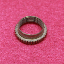 Load image into Gallery viewer, Aged Montreux Guitars Toggle Switch Ring Nut For Les Paul - Nickel SN134
