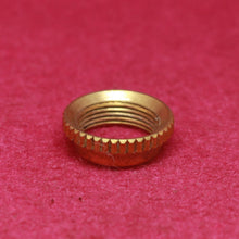 Load image into Gallery viewer, Aged Montreux Guitars Toggle Switch Ring Nut For Les Paul - Gold SN127
