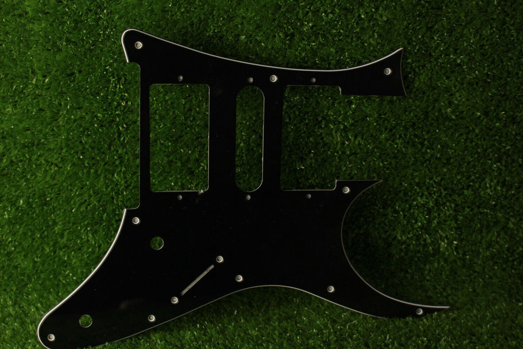 Pickguard for Ibanez Japan RG550 Jem RG HSH - Black 3 Ply Used