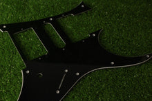 Load image into Gallery viewer, Pickguard for Ibanez Japan RG550 Jem RG HSH - Black 3 Ply Used
