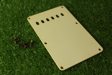 Load image into Gallery viewer, Aged Tremolo Cover Back Plate For Strat Mint Green with Aged Screws ABP147
