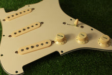 Load image into Gallery viewer, 1964 Grey Bottom RPS6 Aged Cream Strat Pickup Pickguard Assembly AB09
