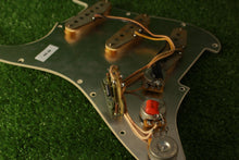 Load image into Gallery viewer, 1964 Grey Bottom RPS6 Aged Cream Strat Pickup Pickguard Assembly AB09
