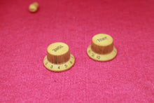 Load image into Gallery viewer, 1962 63 64 Fender Stratocaster Tone Knobs Set Vintage Clone Parts
