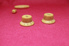 Load image into Gallery viewer, 1962 63 64 Fender Stratocaster Tone Knobs Set Vintage Clone Parts
