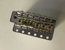 Load image into Gallery viewer, Vintage Chrome Steel Block Tremolo Bridge for USA Fender Stratocaster BP-038-CH
